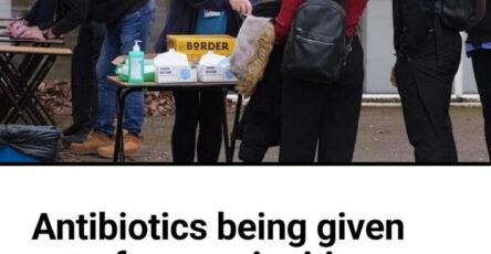 Two people are being treated for symptoms